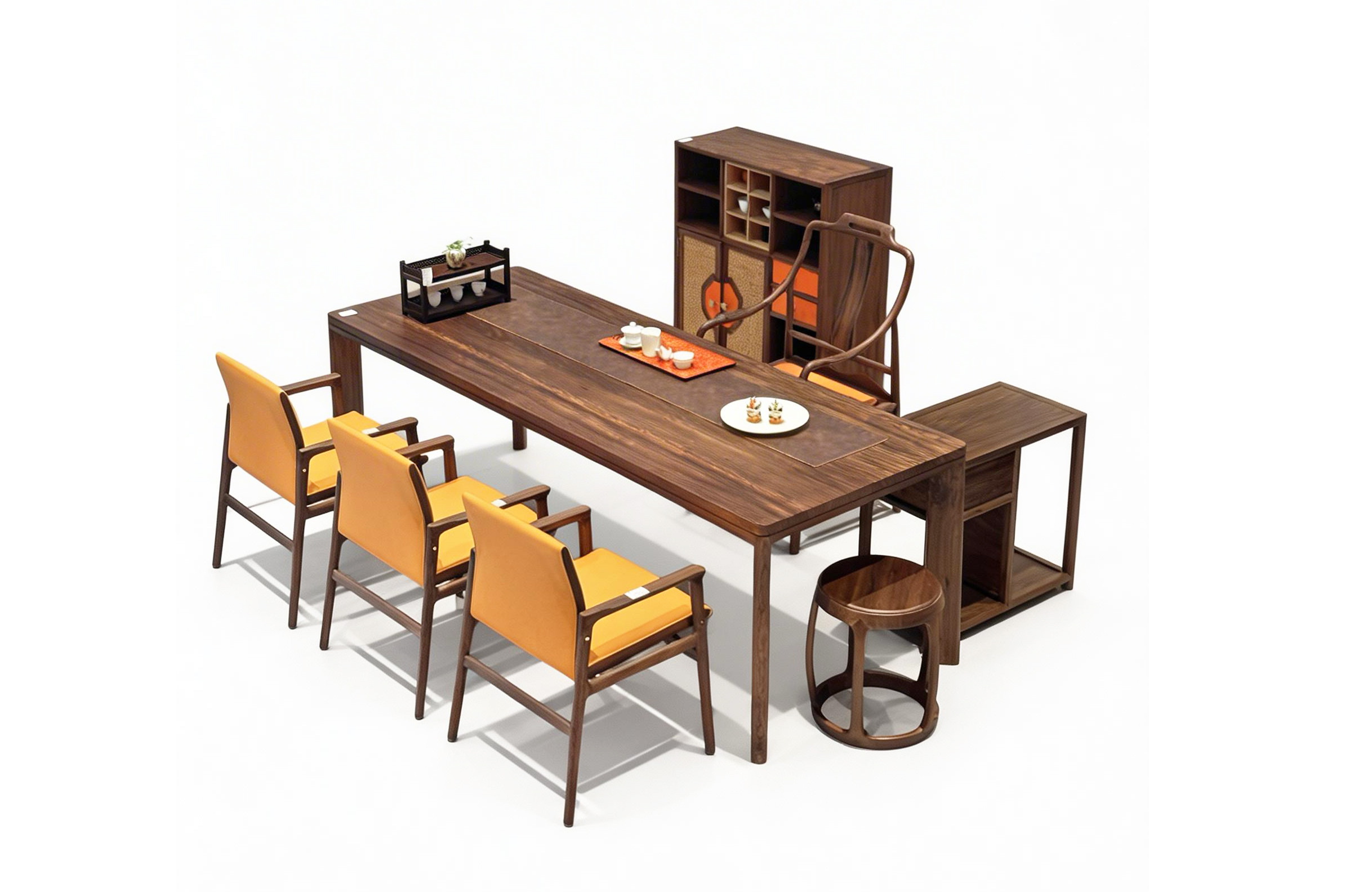 宋韵回归｜宋式茶家具，正成为当代茶空间的新宠